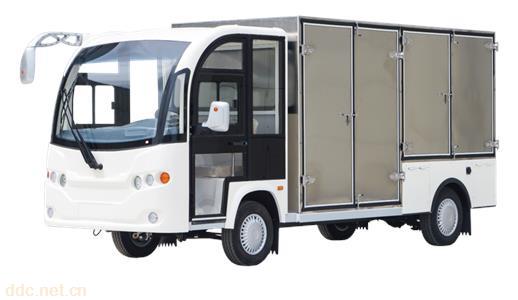  定制不锈钢电动送餐车，厂区定制车型